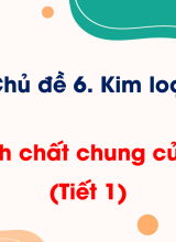 Bài 15. Tính chất chung của kim loại (Tiết 1)